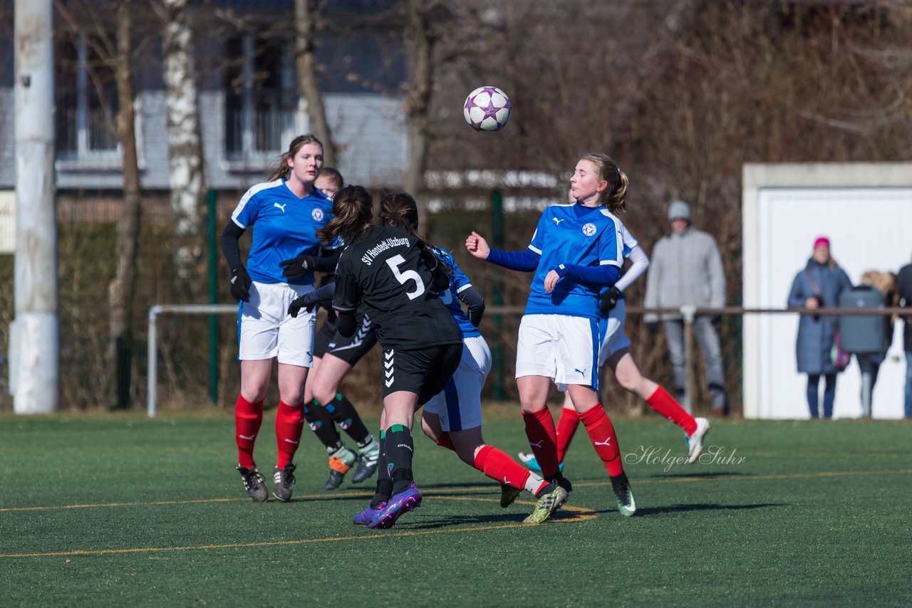 Bild 423 - B-Juniorinnen Halbfinale SVHU - Holstein Kiel : Ergebnis: 3:0